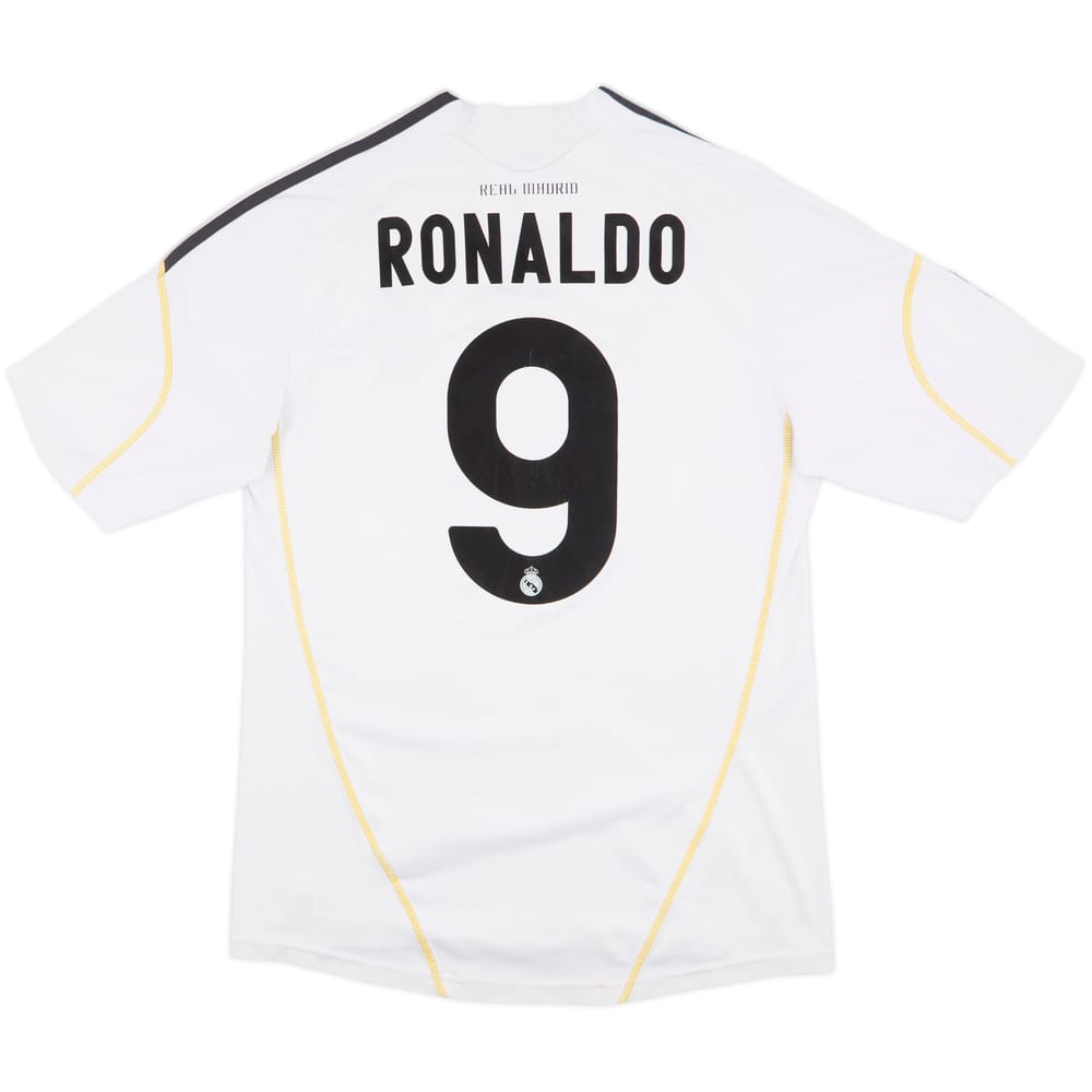 2009-10 Real Madrid Home Shirt Ronaldo #9 - 6/10 - (M)