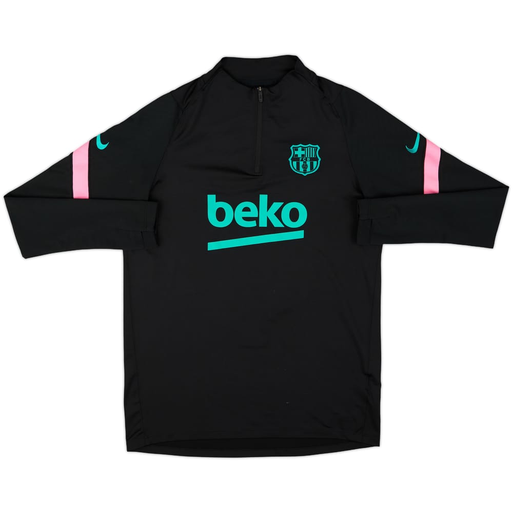 2020-21 Barcelona Nike 1/4 Zip Drill Top - 8/10 - (M)