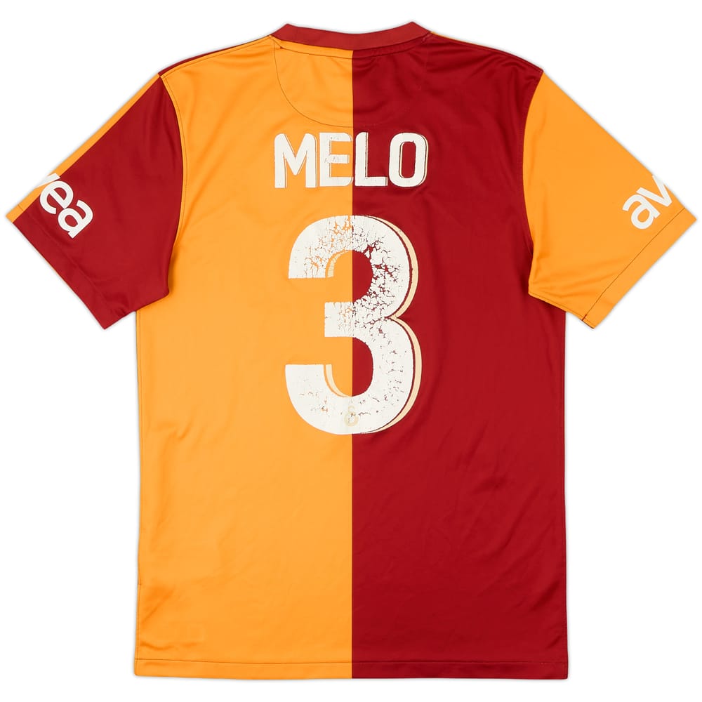 2013-14 Galatasaray Basic Home Shirt Melo #3 - 5/10 - (S)