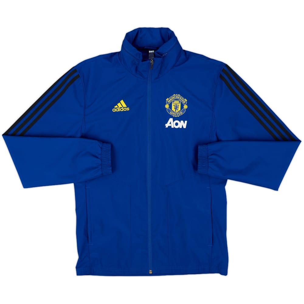 2019-20 Manchester United adidas Hooded Rain Jacket - 9/10 - (S)