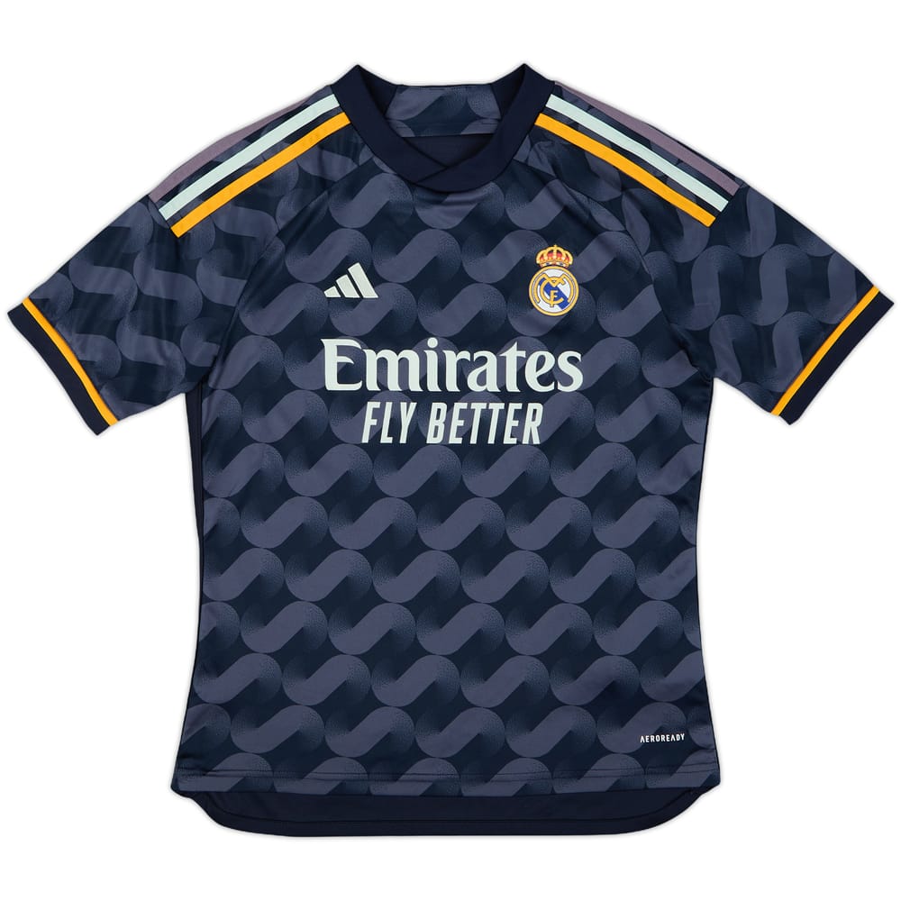 2023-24 Real Madrid Away Shirt - 8/10 - (L.Boys)