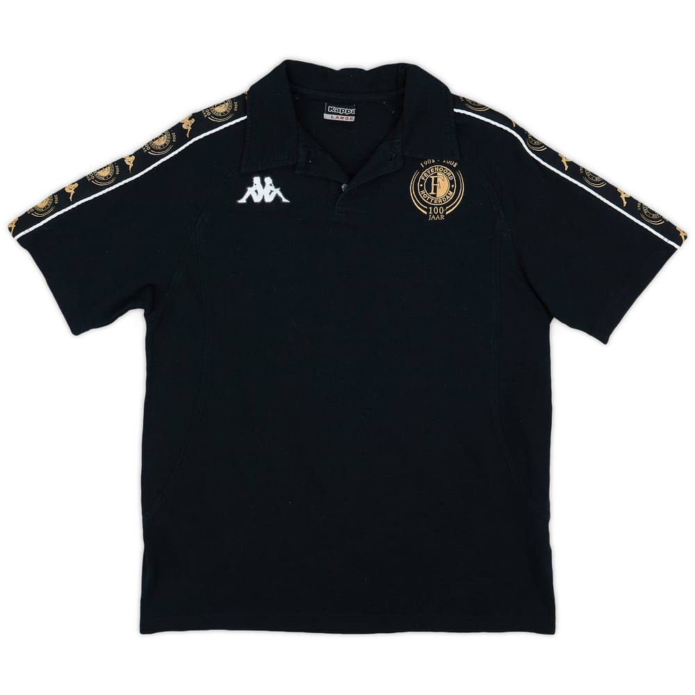 2008-09 Feyenoord Kappa Polo Shirt - 8/10 - (L)