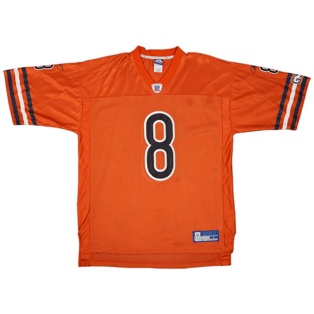 2004 Chicago Bears Grossman #8 Reebok On Field Alternate Jersey - 9/10 - (L)