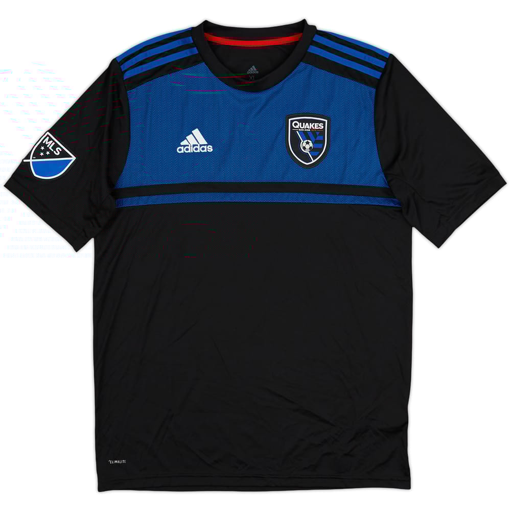 2019-20 San Jose Earthquakes Signed Home Shirt - 9/10 - (XL.Boys)