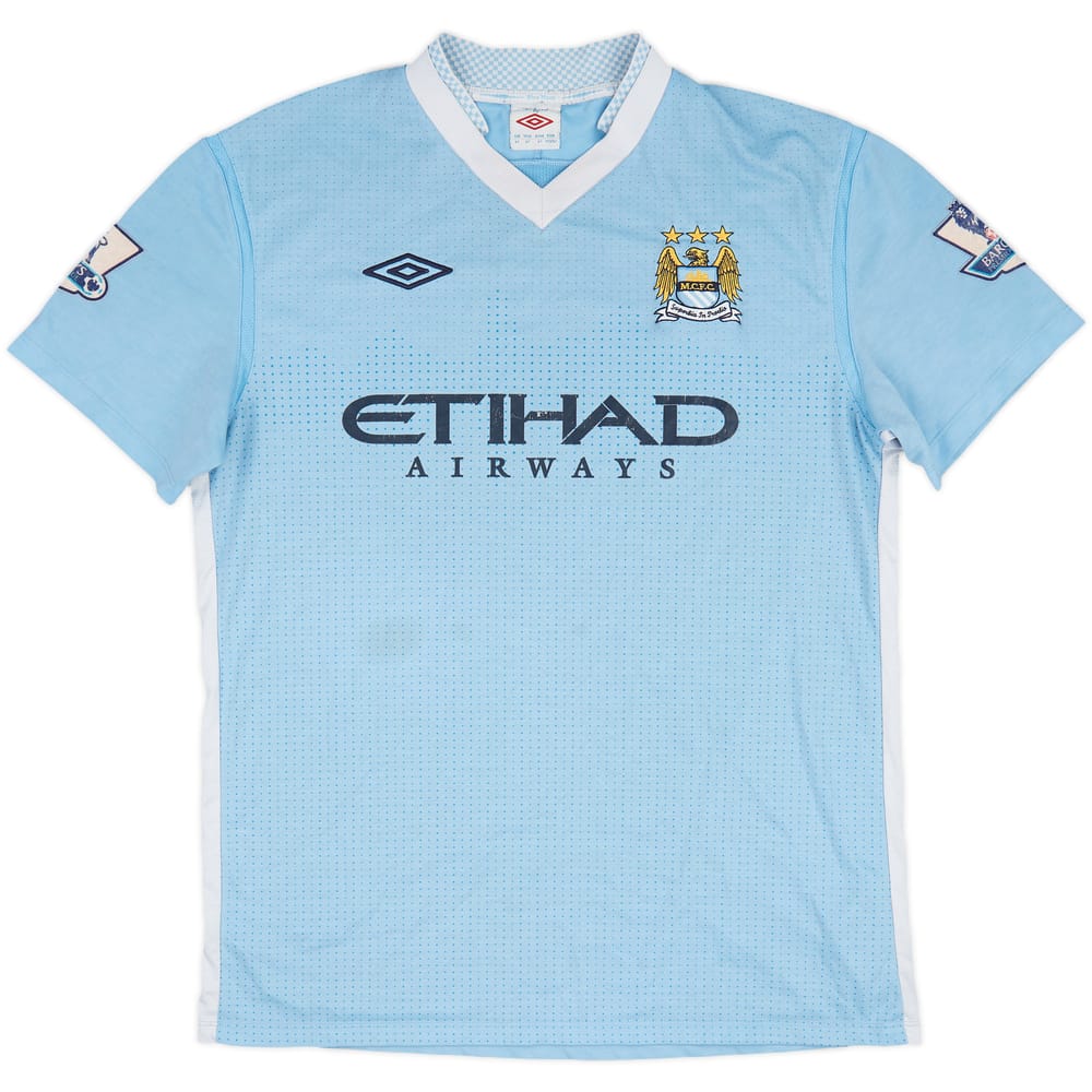 2011-12 Manchester City Home Shirt - 5/10 - (L)
