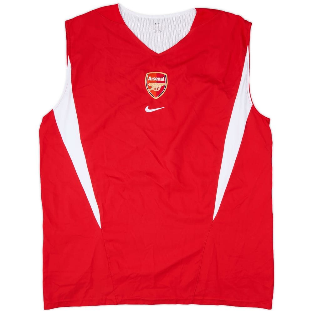 2002-04 Arsenal Nike Player Issue Training Vest - 8/10 - (XL)
