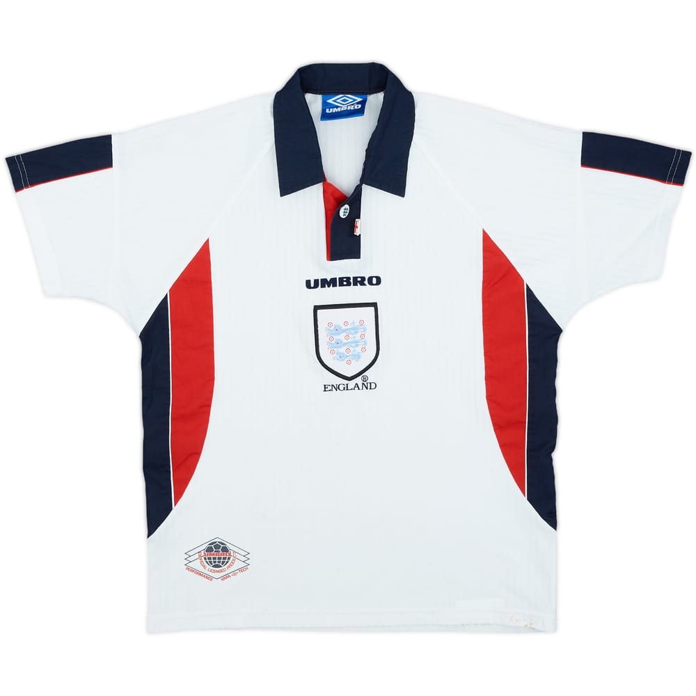 1997-99 England Home Shirt - 5/10 - (L.Boys)