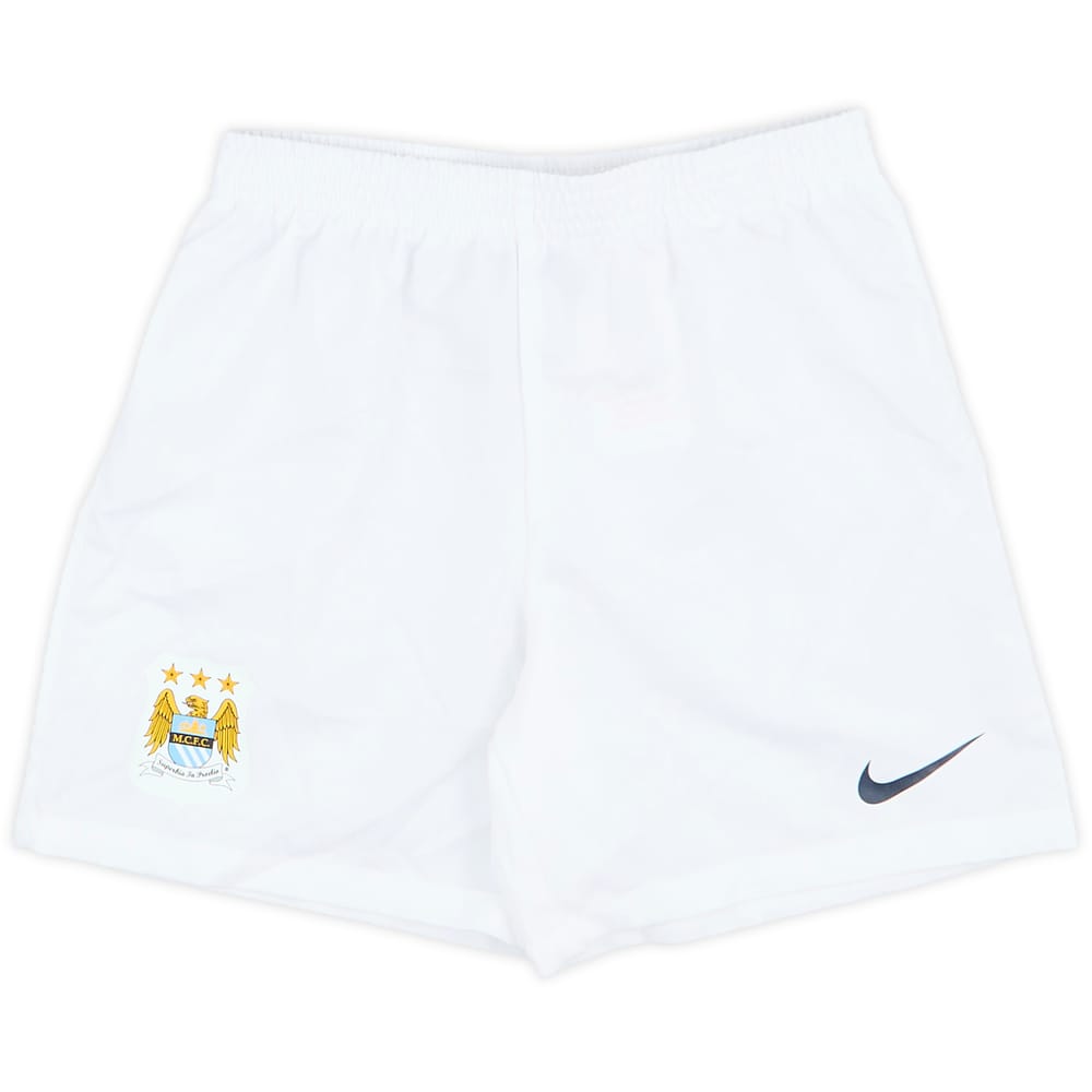 2013-14 Manchester City Home Short - 8/10 - (5-6 Years)