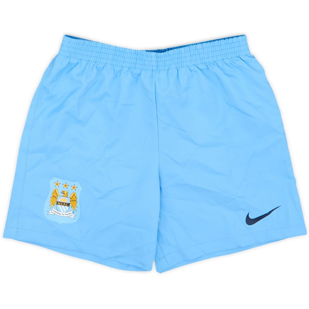 2014-15 Manchester City Home Shorts - 10/10 - (4-5 Years)