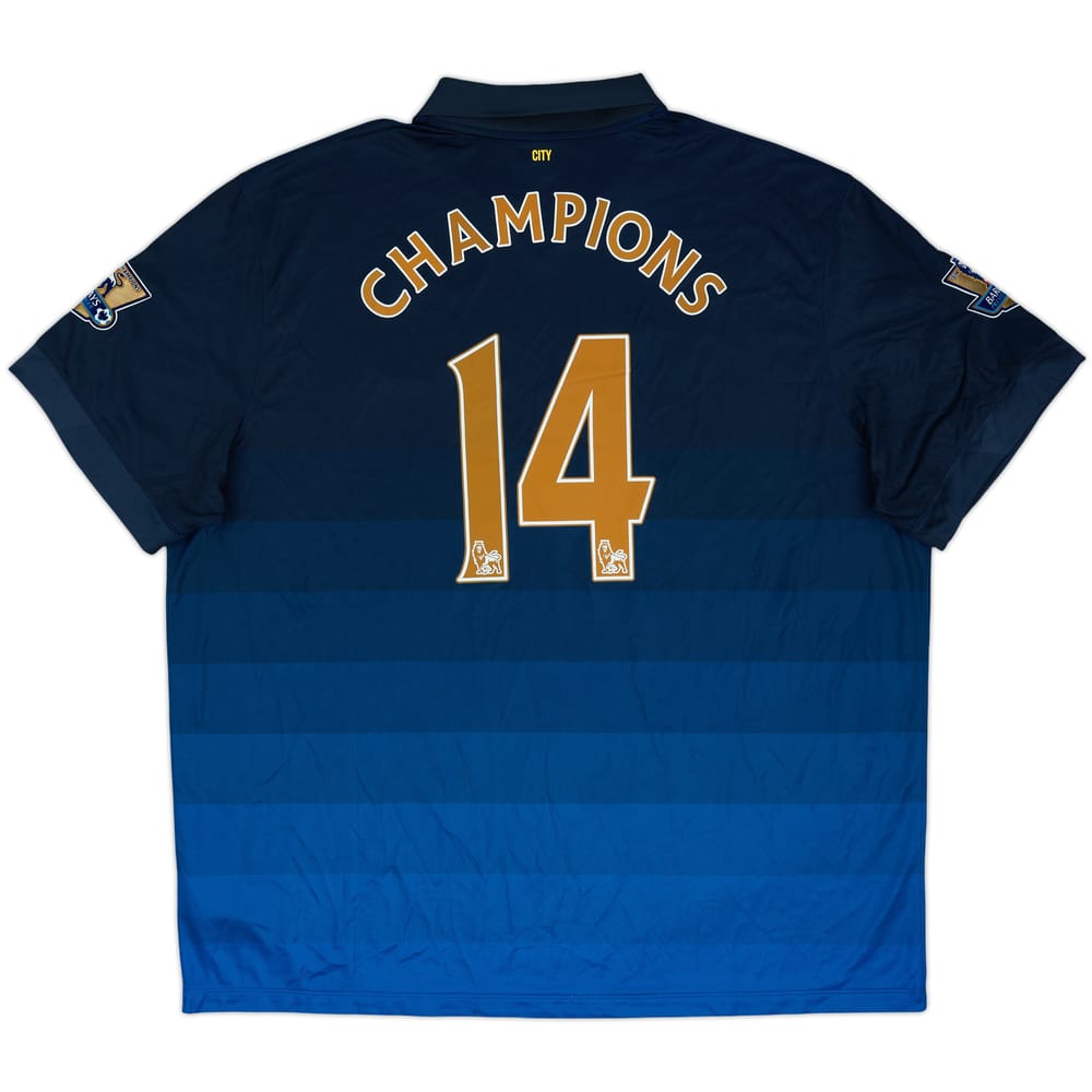 2014-15 Manchester City Away Shirt Champions #14 - 10/10 - (3XL)