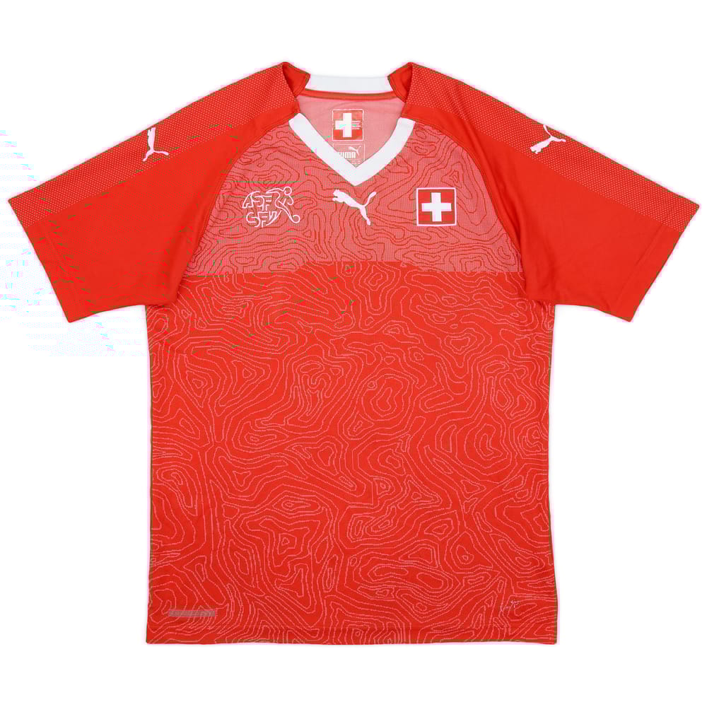 2018-20 Switzerland Home Shirt - 6/10 - (M)