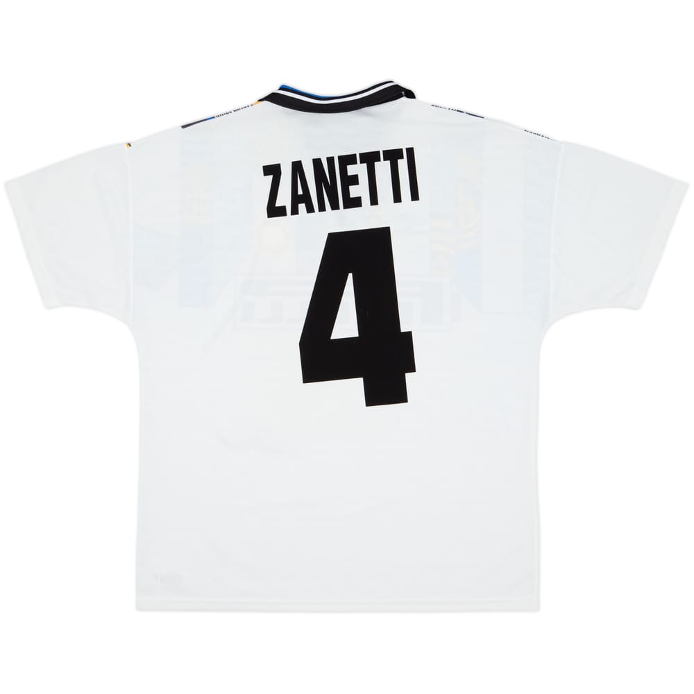 1995-96 Inter Milan Third Shirt Zanetti #4 - 8/10 - (L)