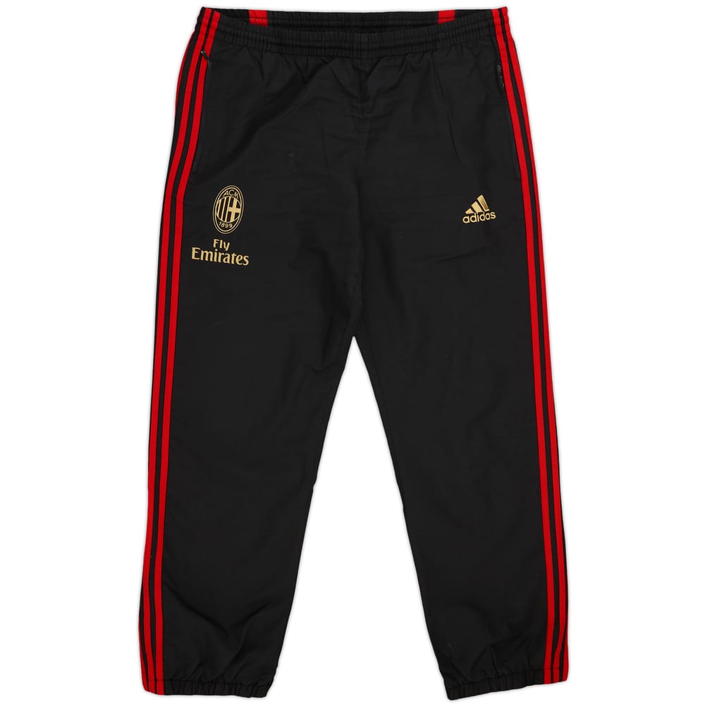 2011-12 AC Milan adidas Track Pants/Bottoms - 9/10 - (L/XL)