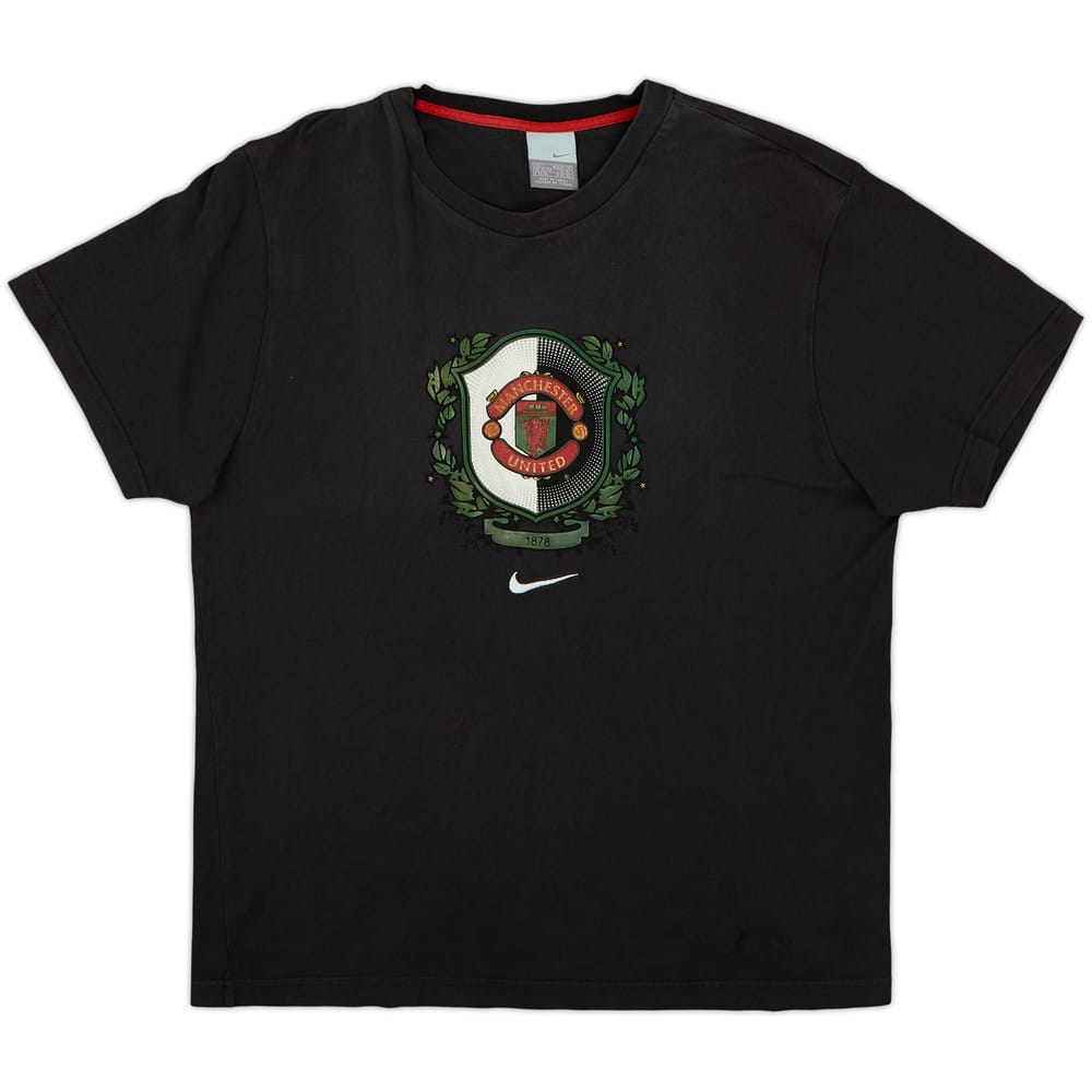 2006-07 Manchester United Nike Graphic Tee - 7/10 - (L)