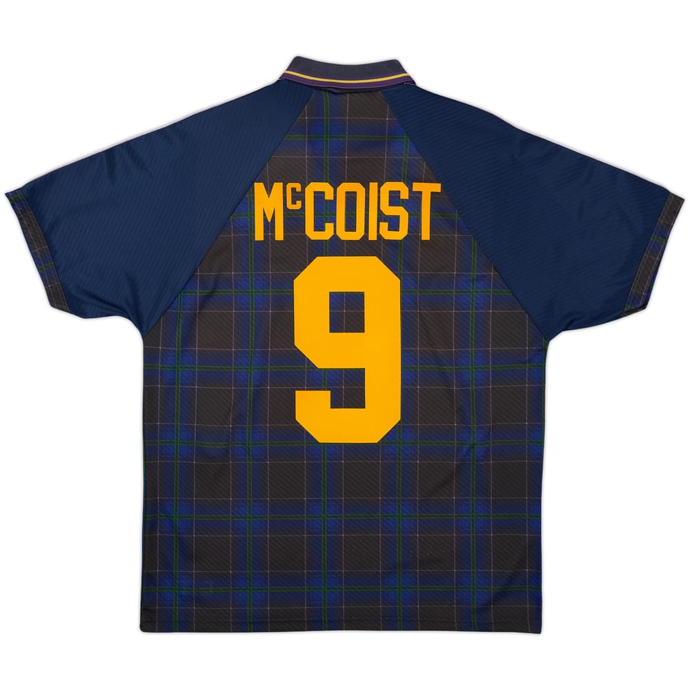 1994-96 Scotland Home Shirt McCoist #9 - 8/10 - (L)