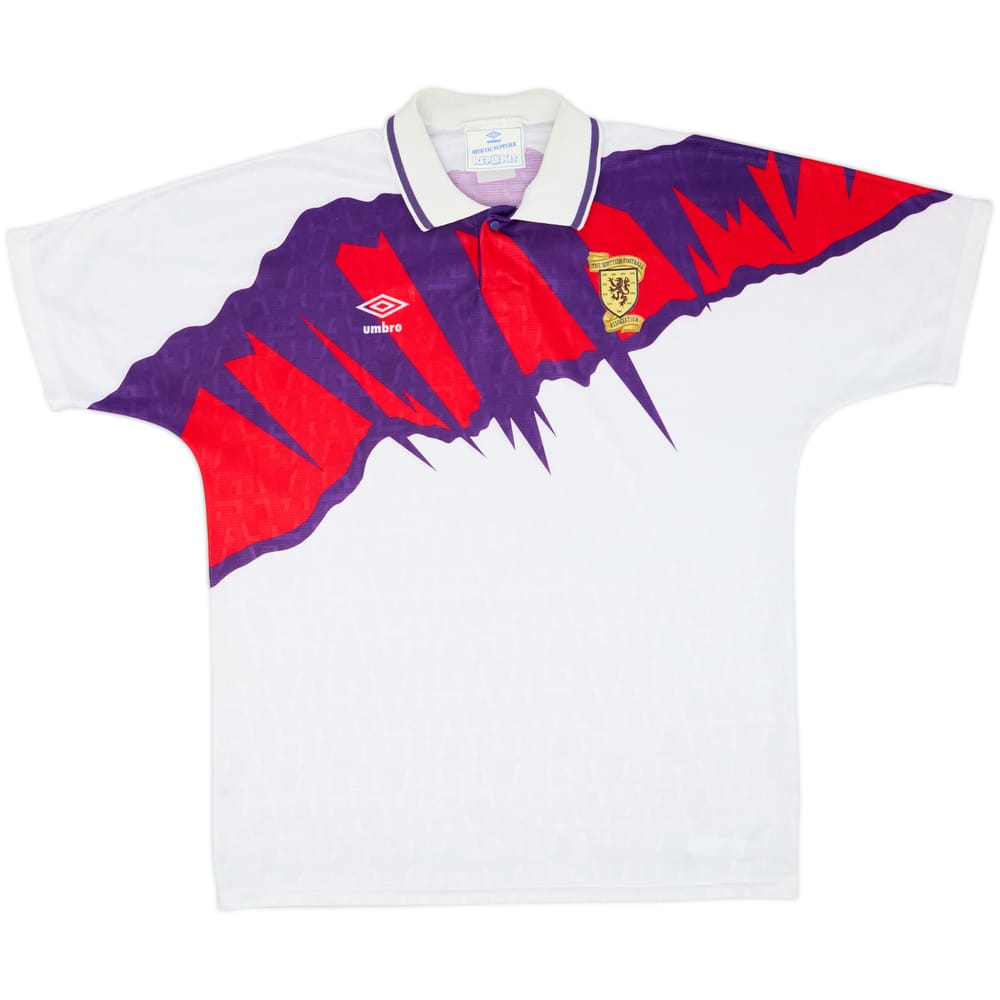 1991-93 Scotland Away Shirt - 9/10 - (XL)