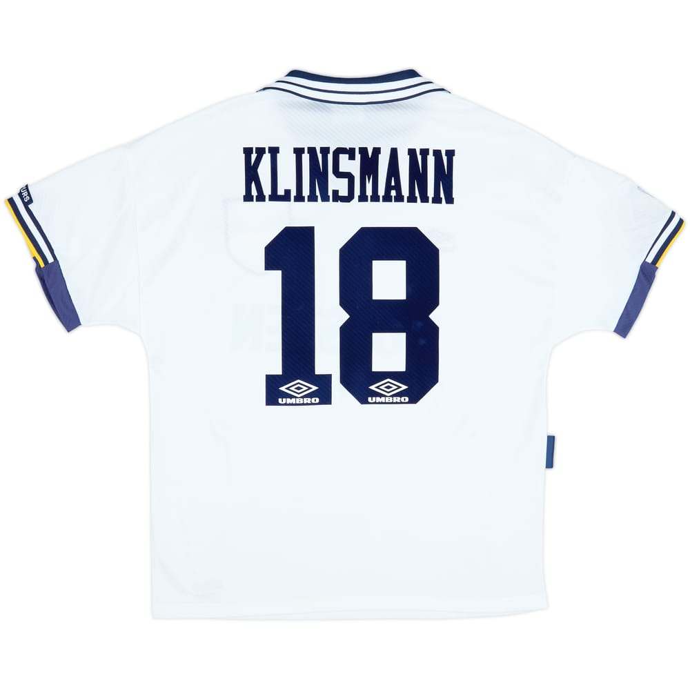 1993-95 Tottenham Camiseta Local Klinsmann #18 - 8/10 - (L)