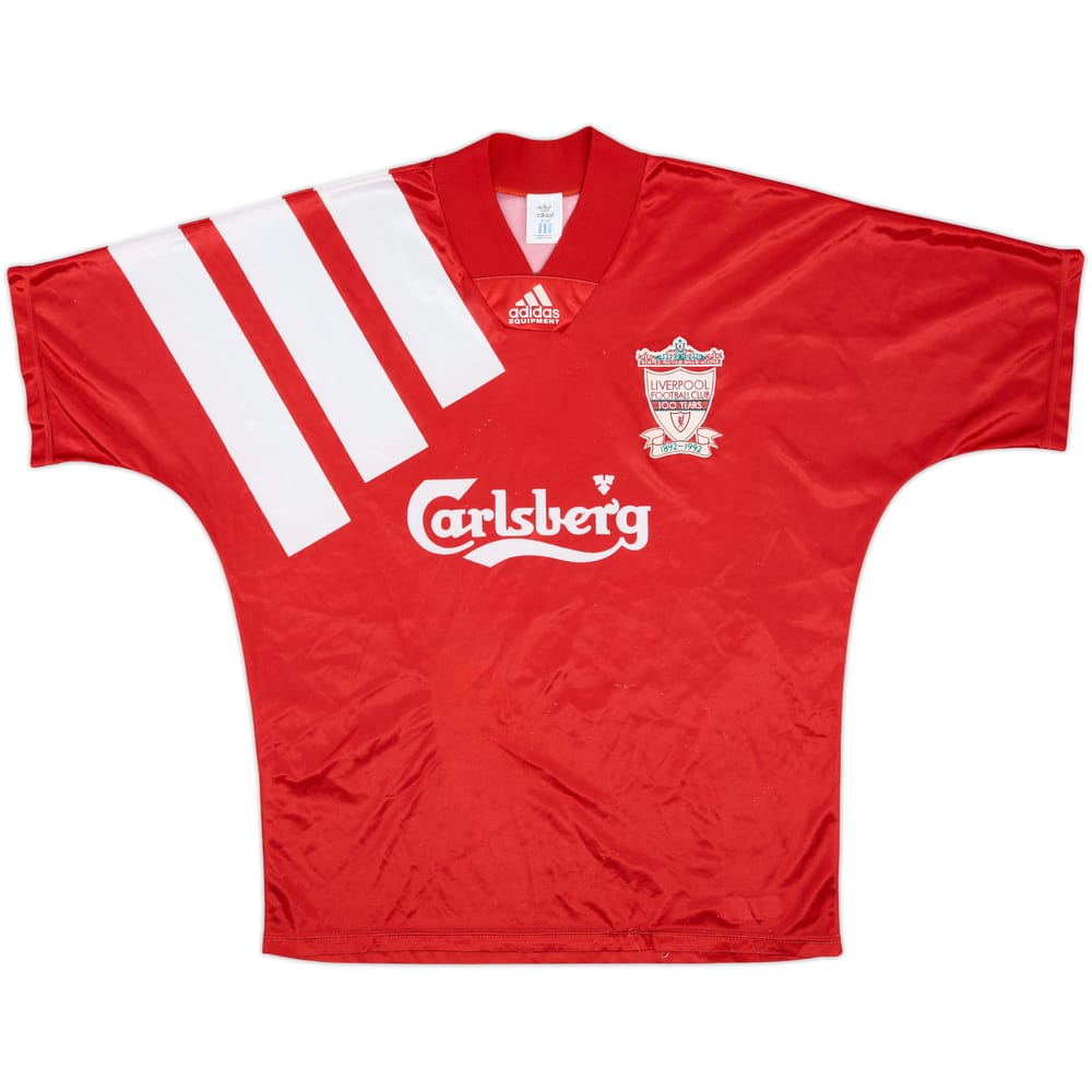 1992-93 Liverpool Centenary Home Shirt - 5/10 - (M/L)