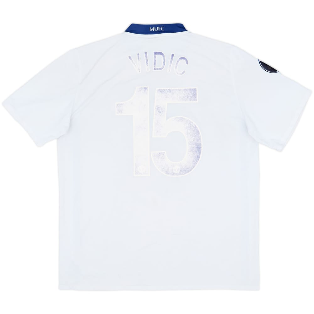 2008-10 Manchester United Away Shirt Vidic #15 - 4/10 - (L)