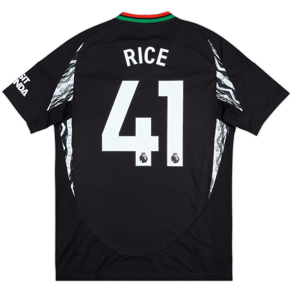 2024-25 Arsenal Away Shirt Rice #41 - 9/10 - (L)