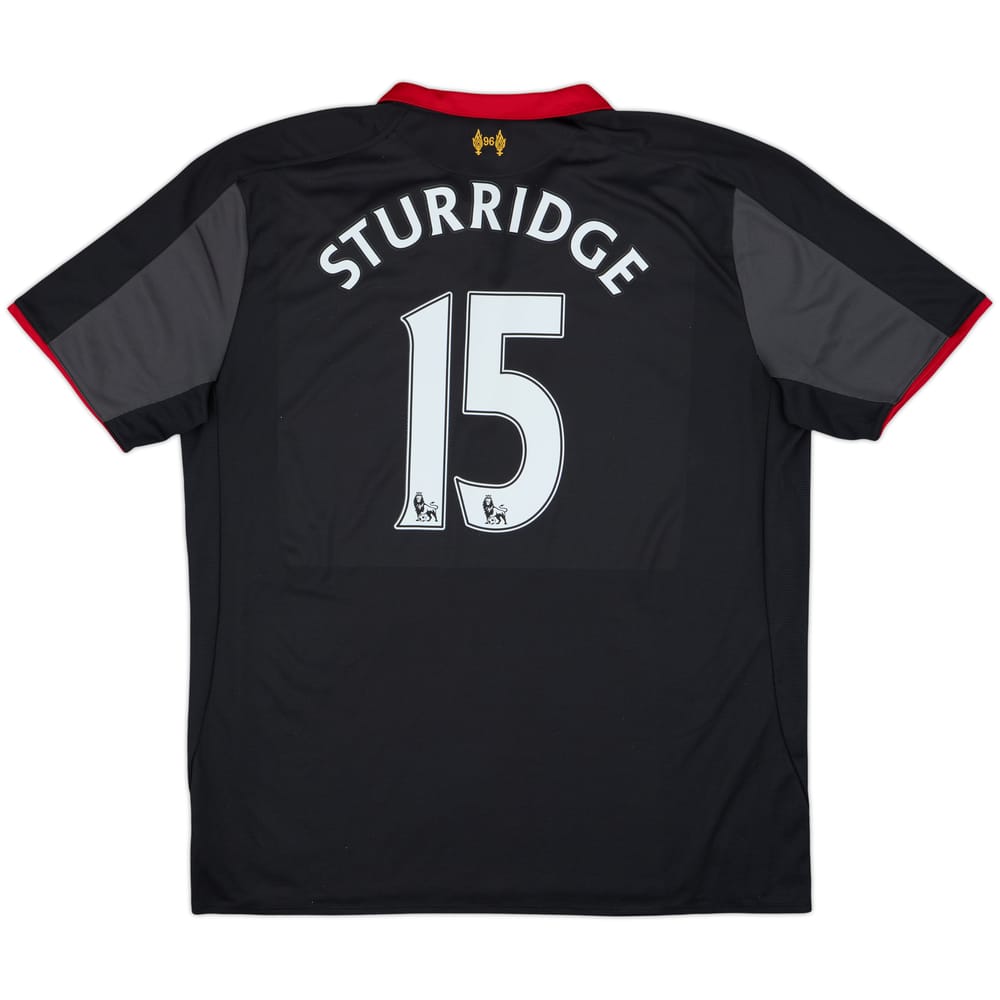 2014-15 Liverpool Third Shirt Sturridge #15 - 7/10 - (XXL)