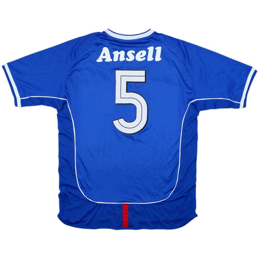 2003-05 Linfield Home Shirt Ansell #5 - 8/10 - (L)