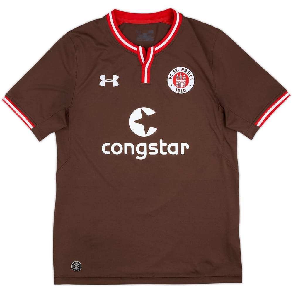 2016-17 St Pauli Home Shirt - 8/10 - (L)