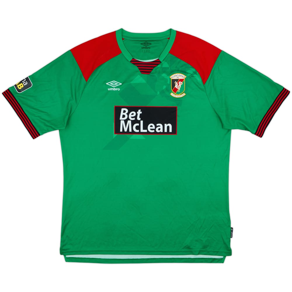2020-21 Glentoran Home Shirt - 9/10 - (3XL)