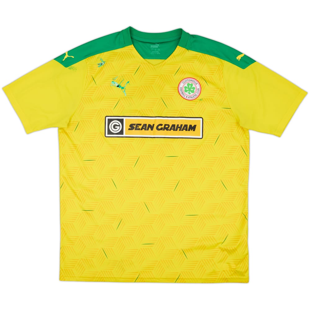 2020-22 Cliftonville Away Shirt - 4/10 - (XL)