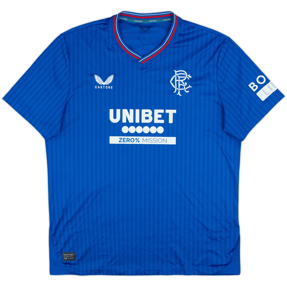 2023-24 Rangers Home Shirt - 9/10 - (XL)