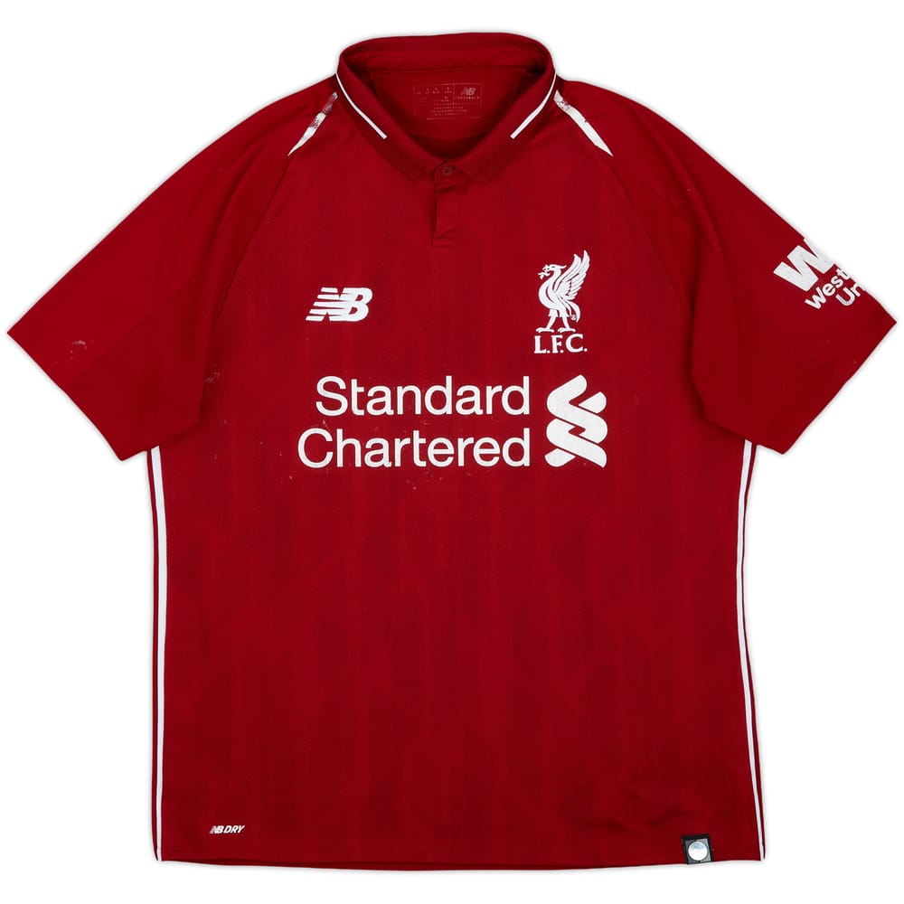 2018-19 Liverpool Home Shirt - 5/10 - (XL.Boys)