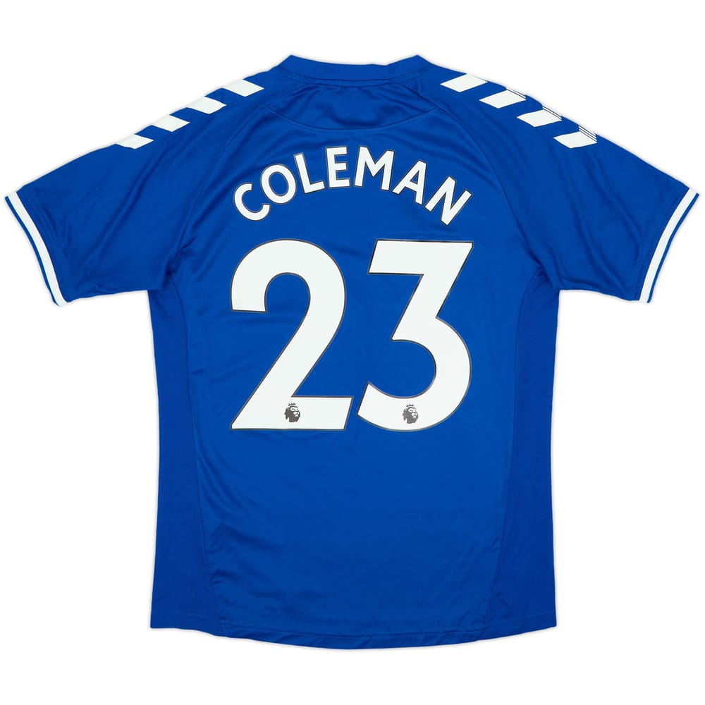 2020-21 Everton Home Shirt Coleman #23 - 9/10 - (M)