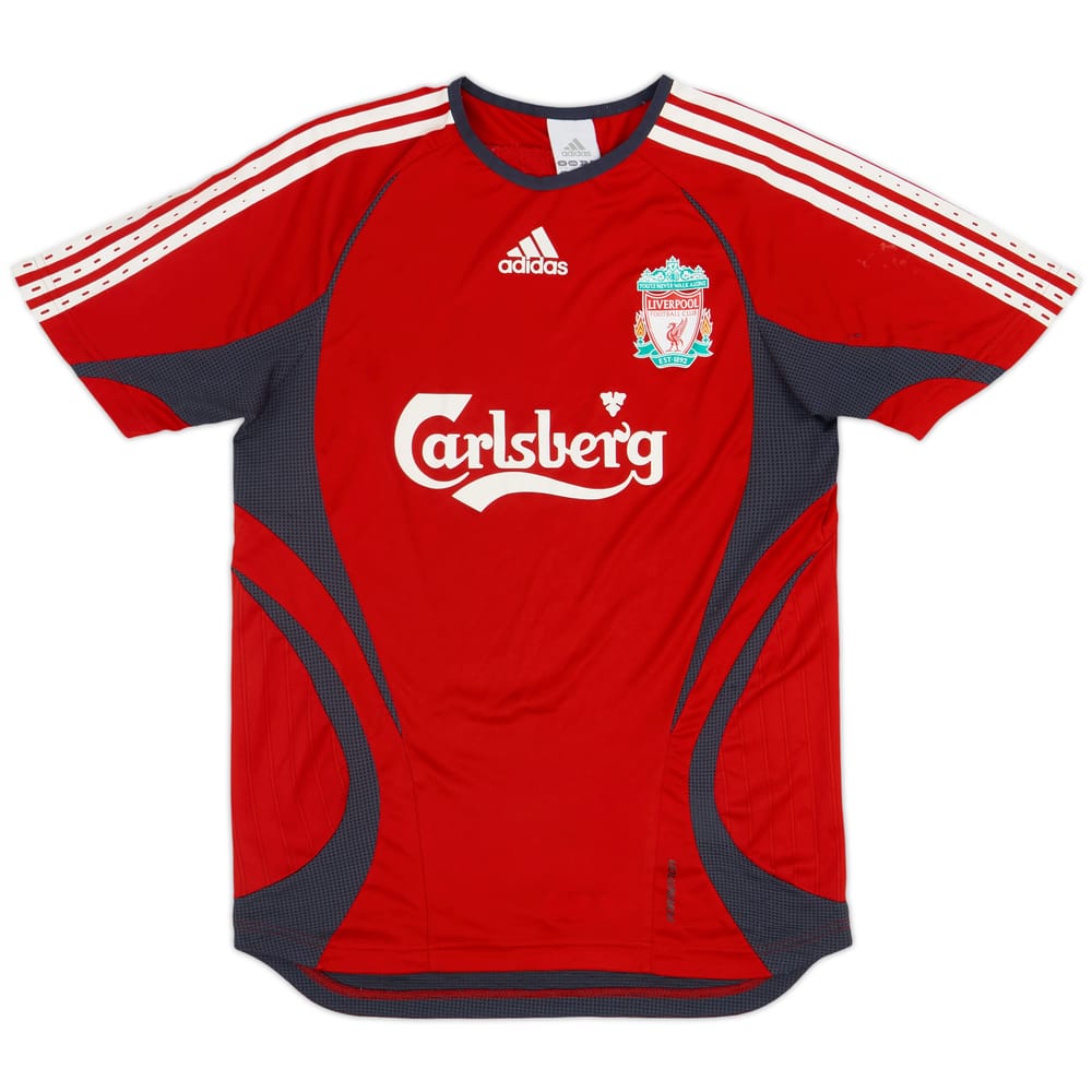 2006-07 Liverpool adidas Formotion Training Shirt - 9/10 - (S)