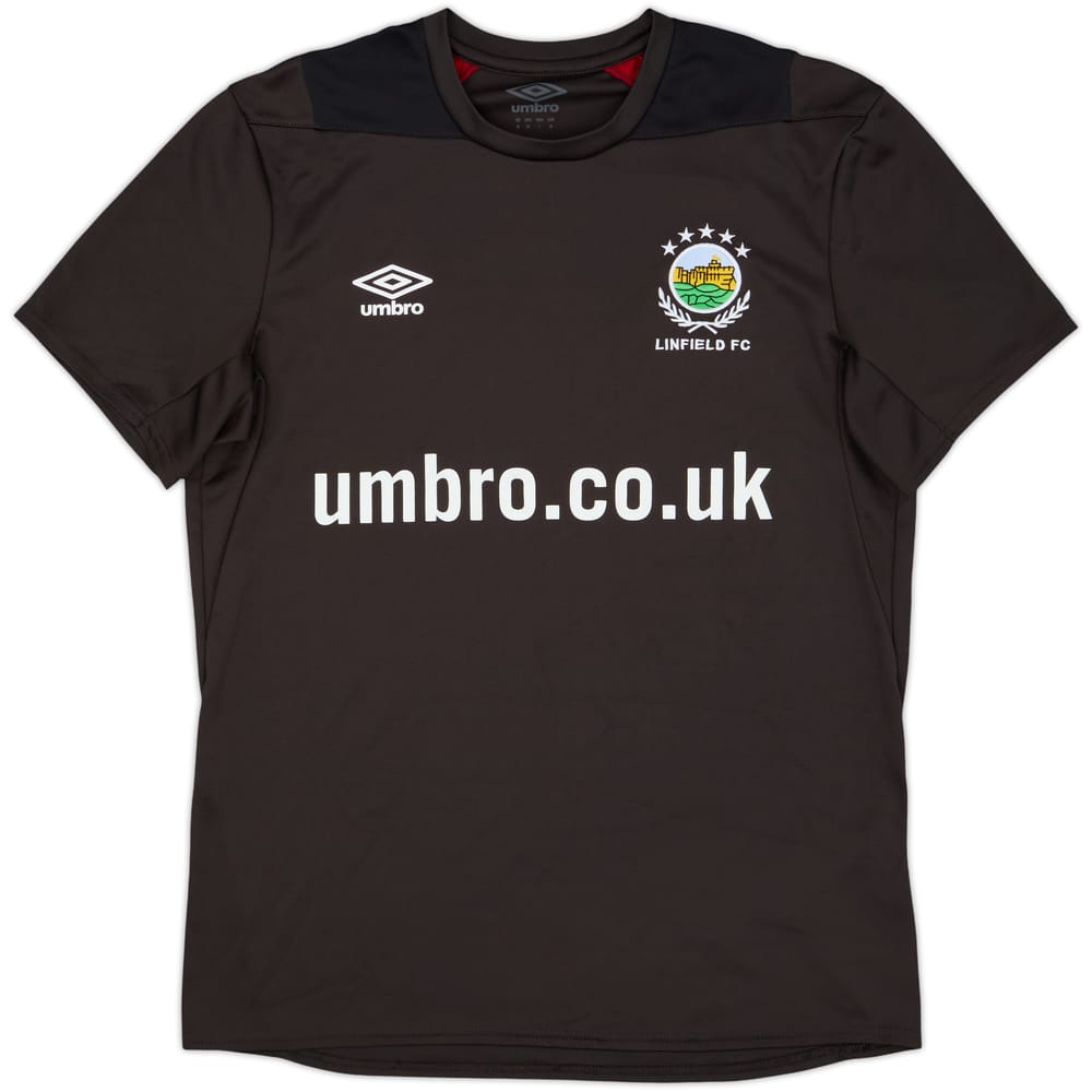2019-20 Linfield Umbro Training Shirt - 8/10 - (M)