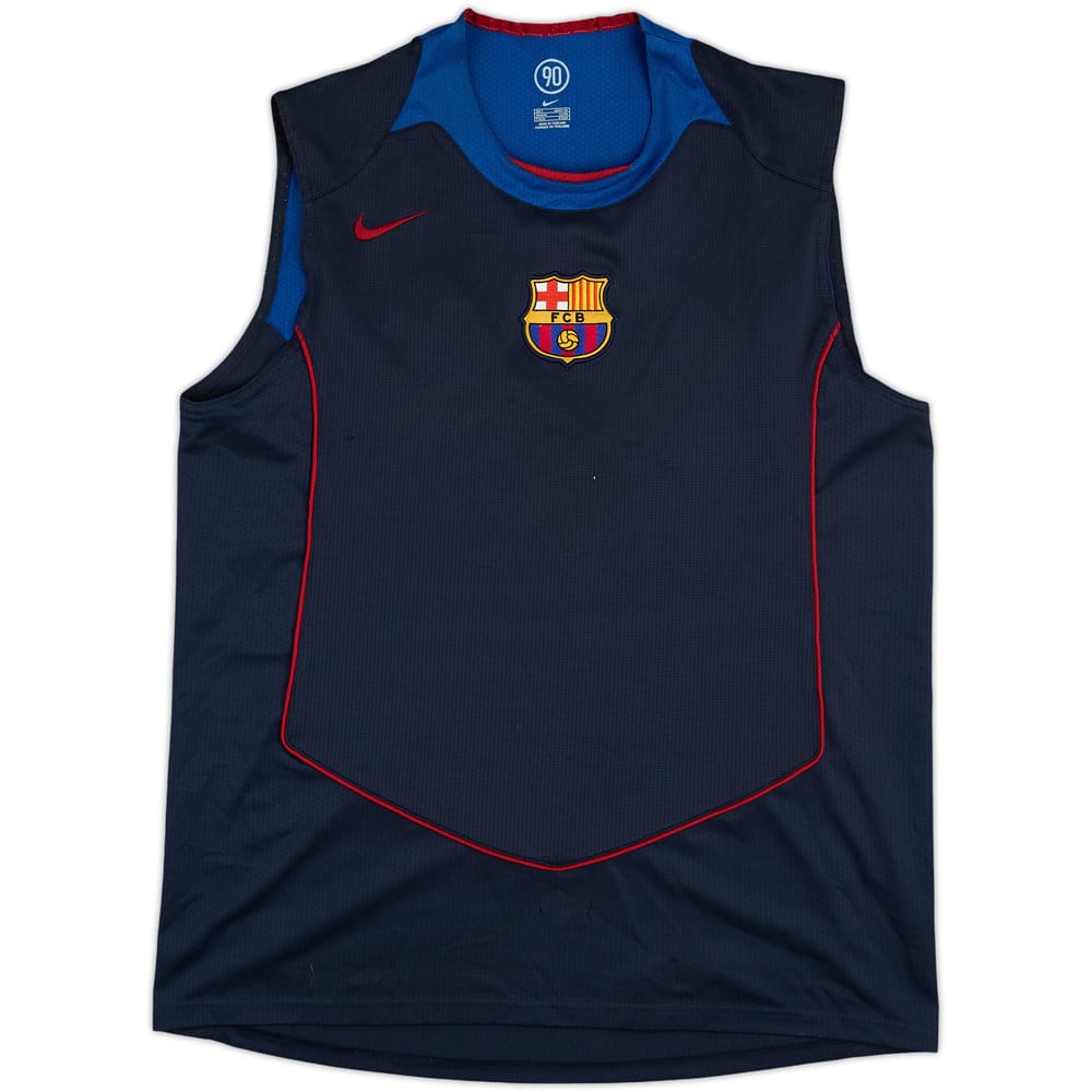 2006-07 Barcelona Nike Training Vest - 6/10 - (L)