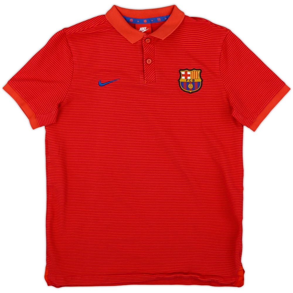 2016-17 Barcelona Nike Polo Shirt - 6/10 - (XL.Boys)