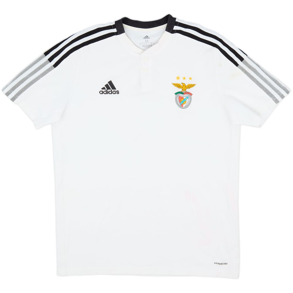 2021-22 Benfica adidas Polo Shirt - 4/10 - (M)