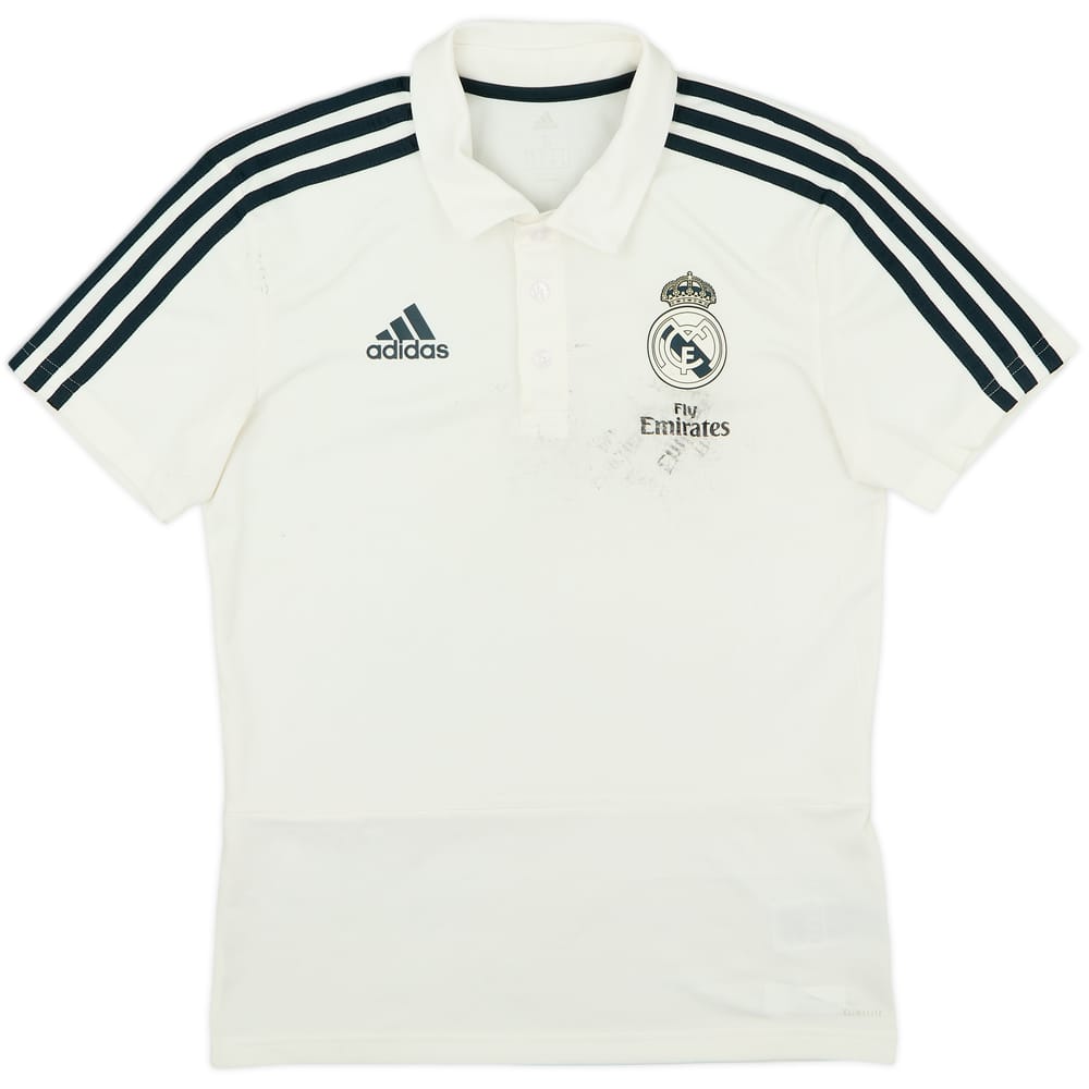 2018-19 Real Madrid adidas Polo Shirt - 4/10 - (S)