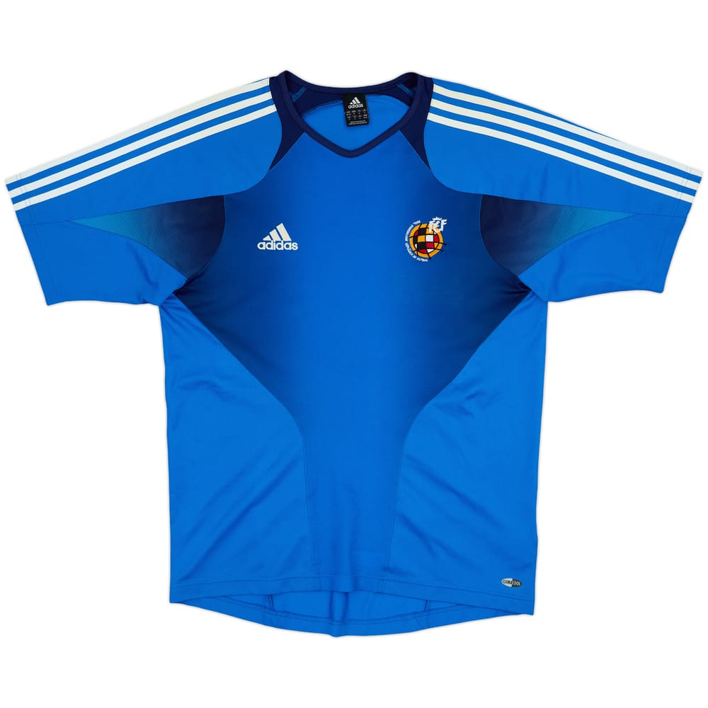 2004-05 Spain Player Issue adidas Training Shirt - 5/10 - (M/L)