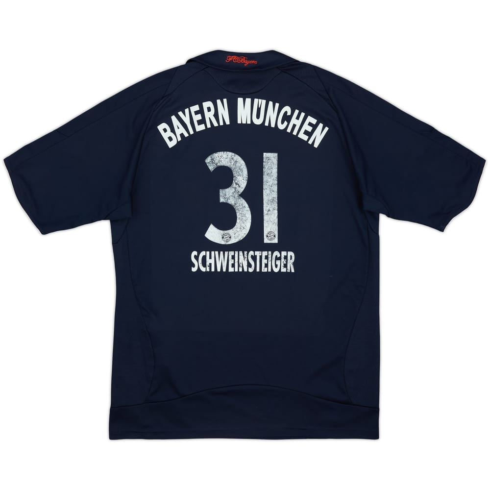 2008-09 Bayern Munich Away Shirt Schweinsteiger #31 - 4/10 - (XL.Boys)
