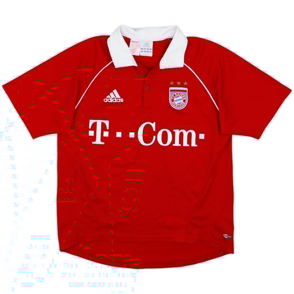2005-06 Bayern Munich Home Shirt - 4/10 - (L.Boys)