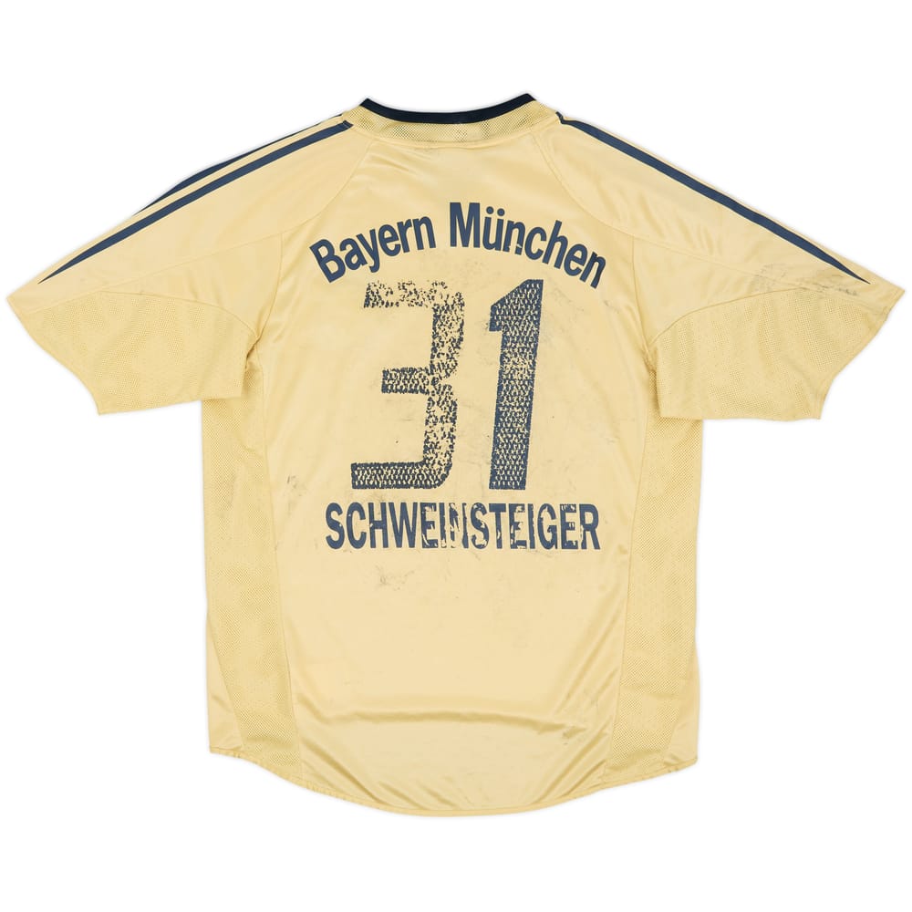2004-06 Bayern Munich Away Shirt Schweinsteiger #31 - 4/10 - (M)