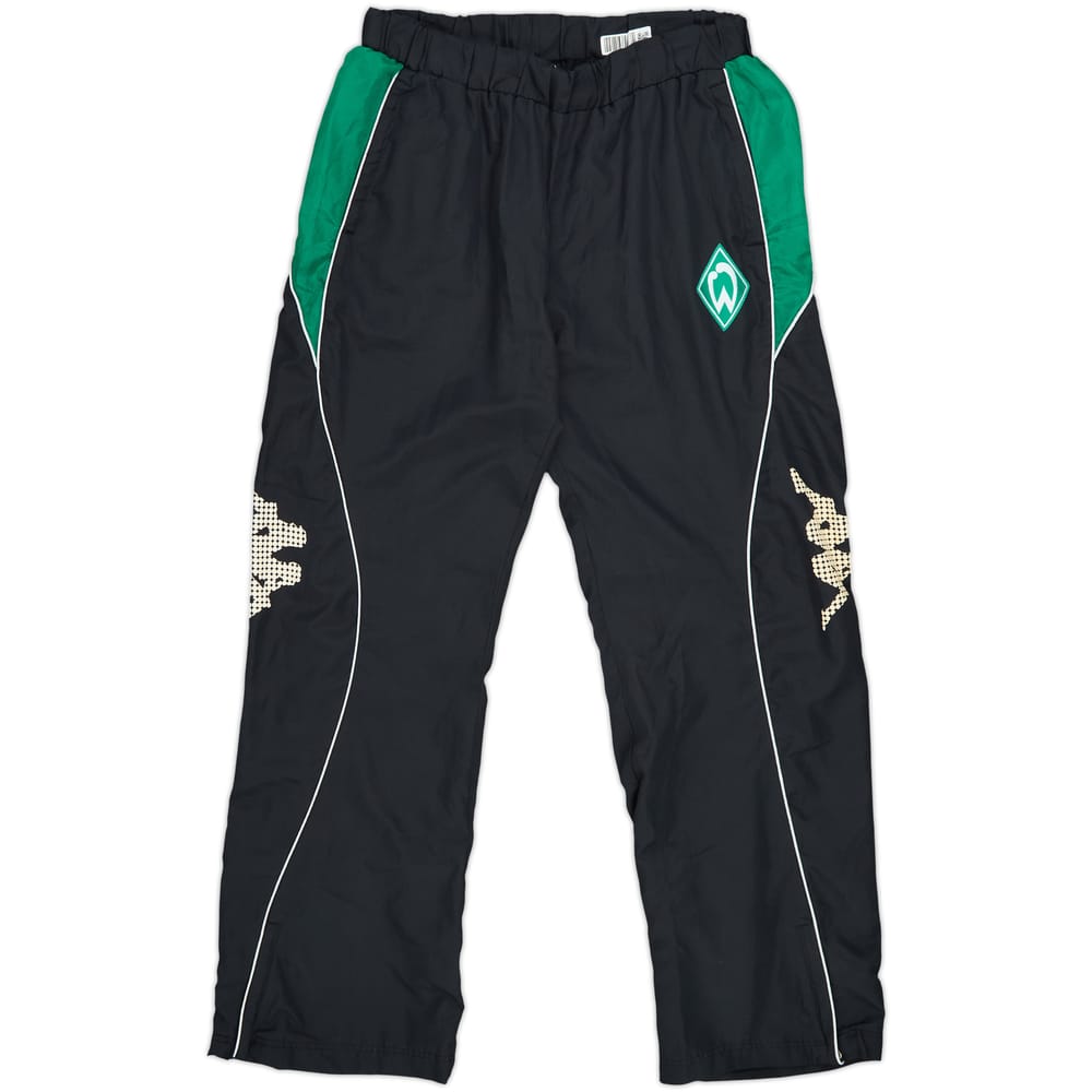 2008-09 Werder Bremen Kappa Track Pants/Bottoms - 9/10 - (L)