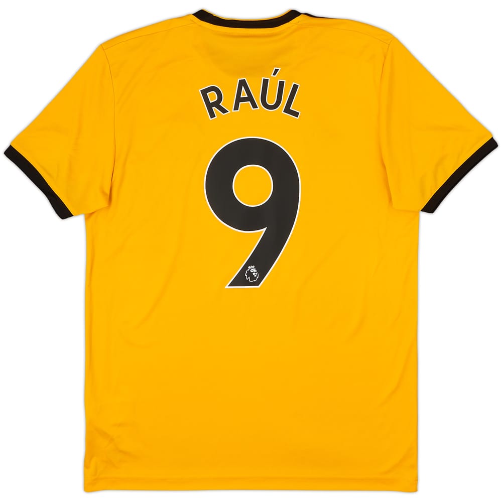 2018-19 Wolves Home Shirt Raul #9 - 9/10 - (M)