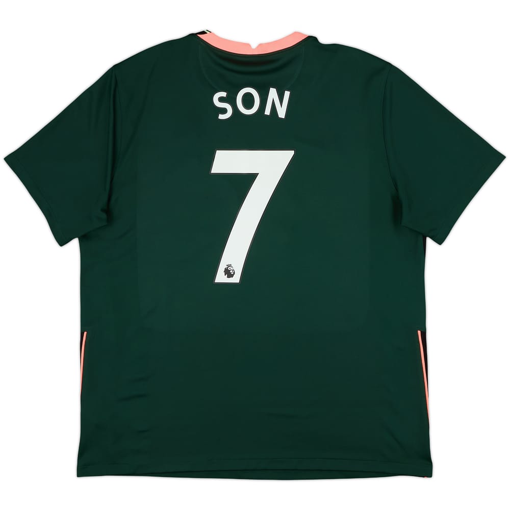 2020-21 Tottenham Away Shirt Son #7 - 9/10 - (XL)