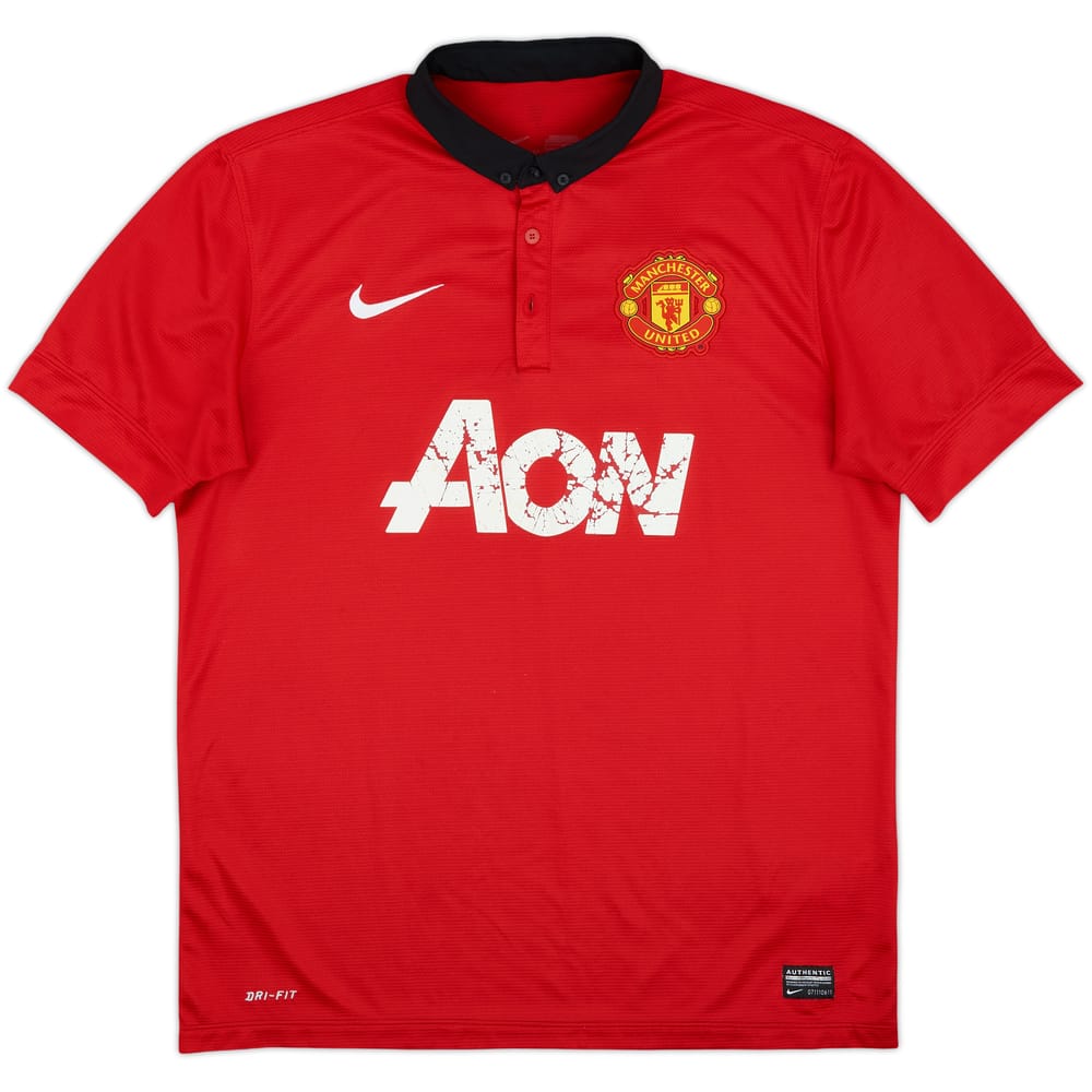 2013-14 Manchester United Home Shirt - 5/10 - (L)