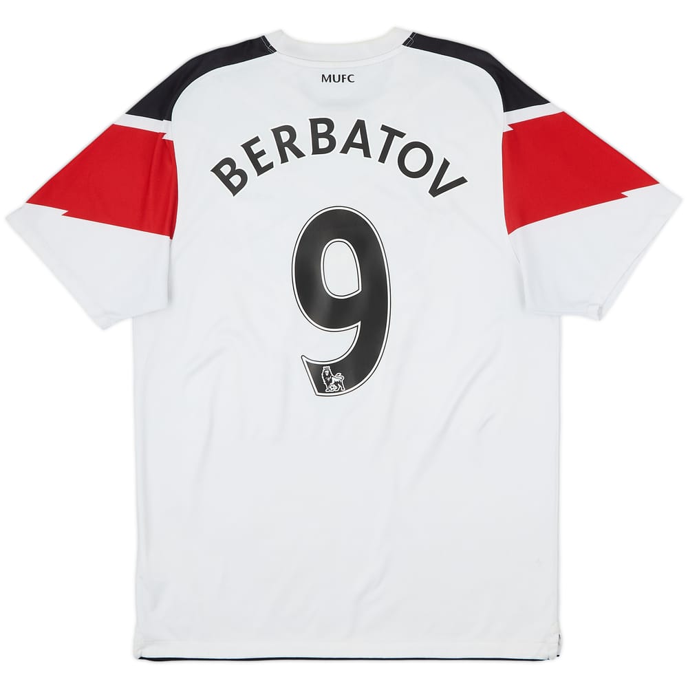 2010-12 Manchester United Camiseta Visitante Berbatov #9 - 5/10 - (M)