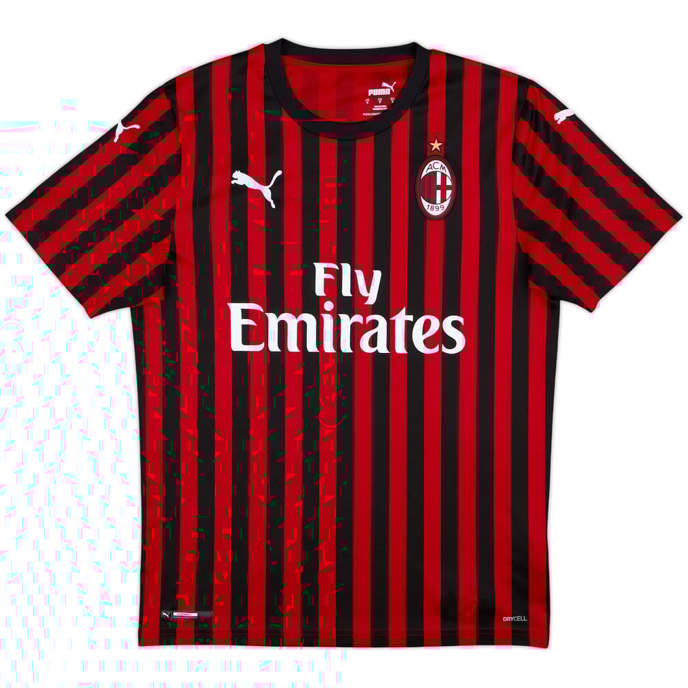 2019-20 AC Milan Home Shirt - 8/10 - (S)