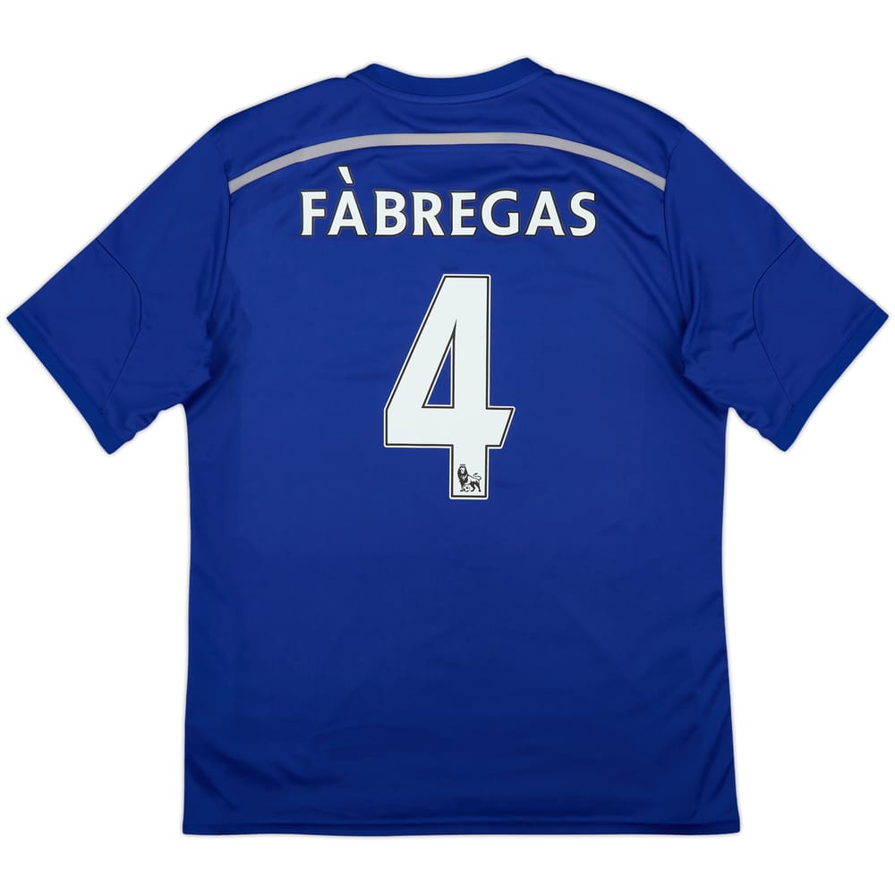 2014-15 Chelsea Home Shirt Fabregas #4 - 8/10 - (XL)