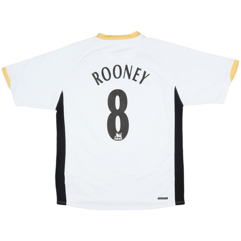 2006-08 Manchester United Away Shirt Rooney #8 - 8/10 - (L)